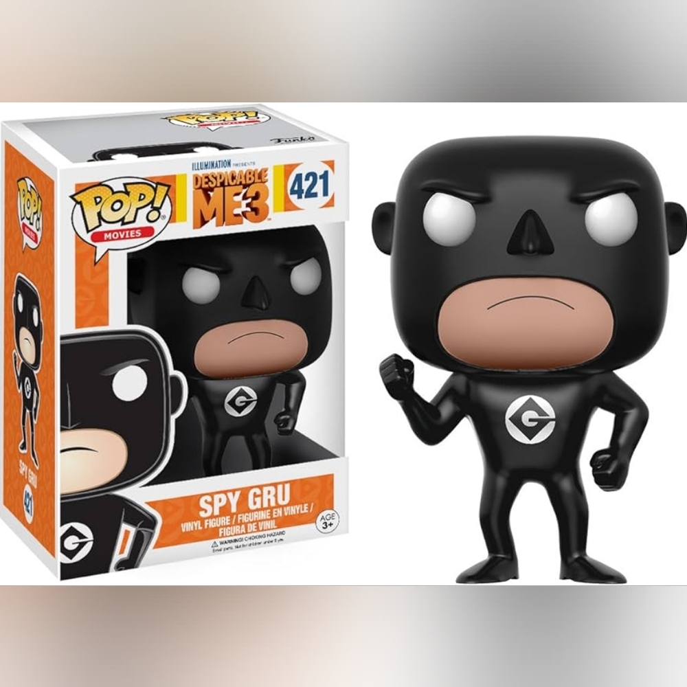 Funko Pop Spy Gru No. 421 Funko Pop Movies Despicable Me 3